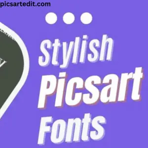 PicsArt fonts